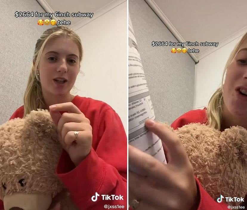 "Sandwich கொண்டு போனது ஒரு குத்தமாயா..?" - ரூ.1.43 லட்சம் அபராதம் விதித்த அதிகாரிகள்.. இளம்பெண் குமுறல் !