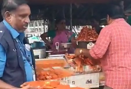 கெட்டுபோன மீன நீங்க சாப்பிடுவீங்களா?: வாக்குவாதம் செய்த உரிமையாளர்கள்: 300 கிலோ பறிமுதல் செய்த அதிகாரி!