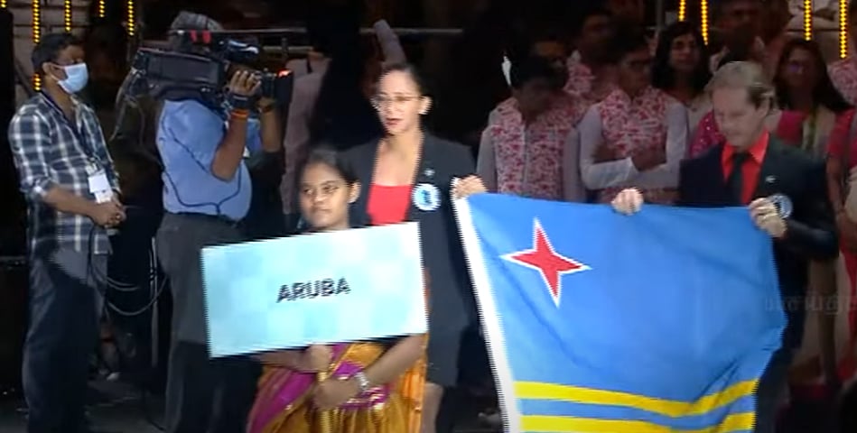 கலைநிகழ்வுகளுடன் தொடங்கிய செஸ் ஒலிம்பியாட்.. பட்டுவேட்டியில் முதலமைச்சர் மு.க.ஸ்டாலின்! (Photos)