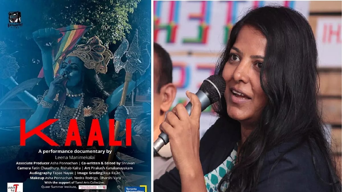 ‘காளி’ கையில் சிகரெட்.. LGBT கொடி கொடுத்தது ஏன் ? - சர்ச்சை போஸ்டருக்கு இயக்குநர் சொல்லும் விளக்கம் என்ன?