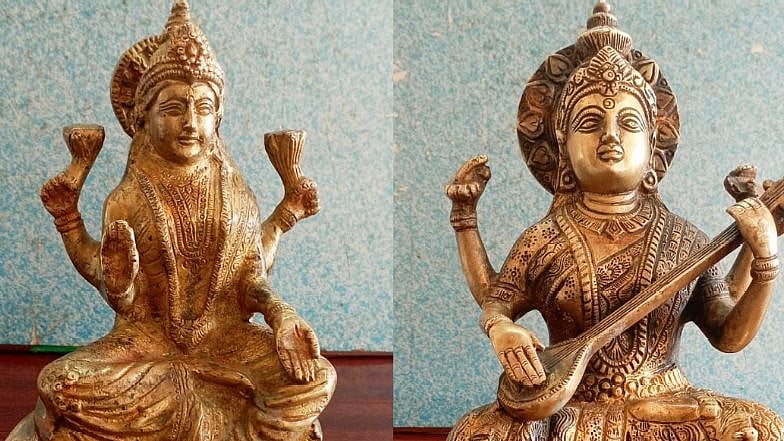 வெளிநாட்டிற்குக் கடந்த முயன்ற 2 சாமி சிலைகள்.. 2 பேரை கையும் களவுமாகப் பிடித்த போலிஸ்: சிக்கியது எப்படி?