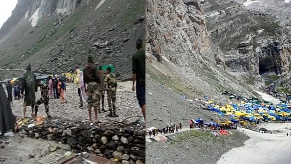 அமர்நாத் யாத்திரையில் பக்தர்கள் பலி எண்ணிக்கை 15 ஆக உயர்வு.. 40 பேர் மாயம்..