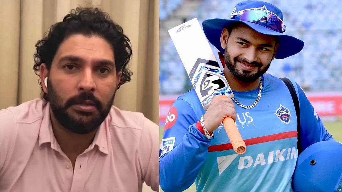 'அந்த 45 நிமிட உரையாடல்'...  ரிஷப் பண்ட் சதம் குறித்து வைரலாகும் யுவராஜ் சிங் ட்வீட்!