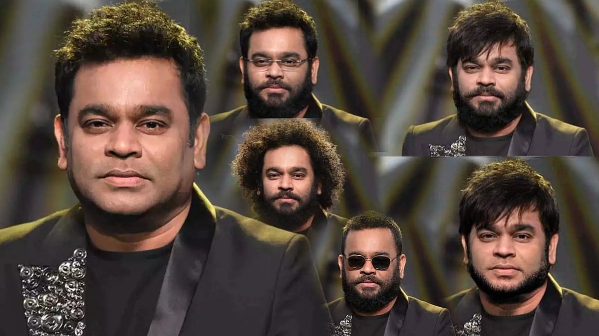 "என்னங்க.. என்ன கெட் அப் போட்டாலும் சூட் ஆகுது." - TR ஆக மாறிய ARR.. இணையத்தில் வைரலாகும் புகைப்படங்கள் !