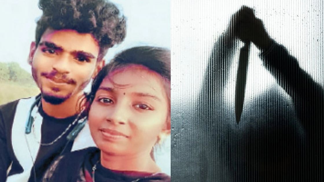 காட்டுக்கு அழைத்து சென்று காதல் மனைவி குத்திக் கொலை.. CCTV-யால் சிக்கிய கணவர் ! பின்னணி என்ன ?