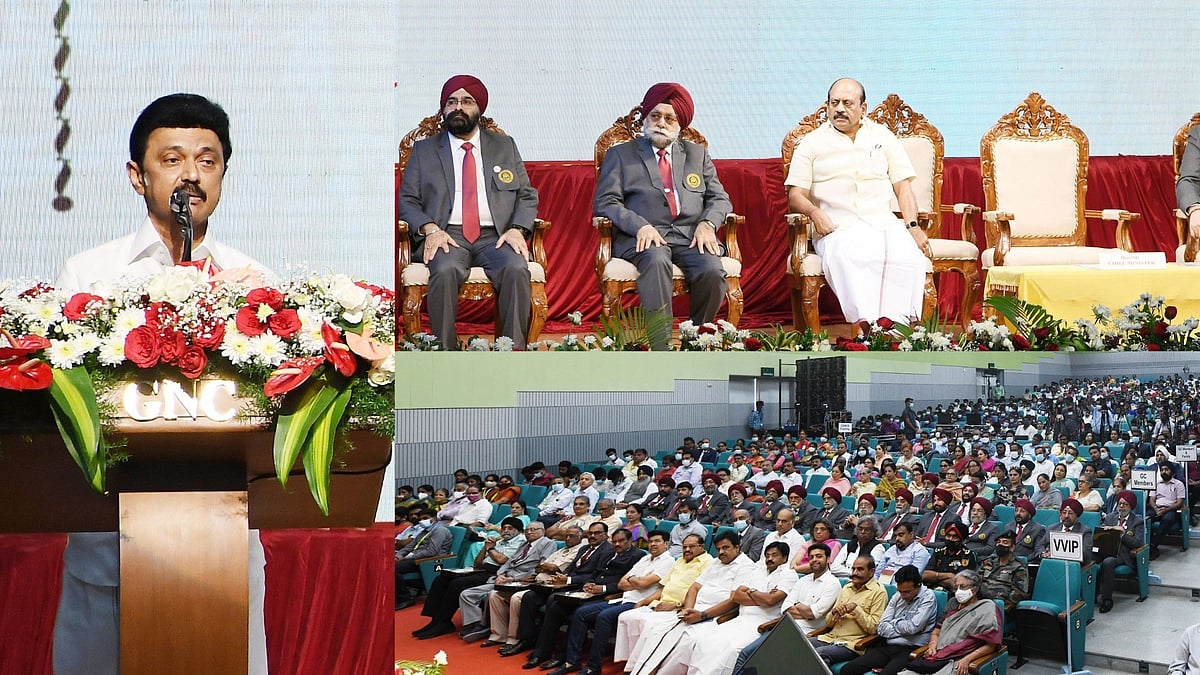 “கலைஞர் தொடங்கியது எதுவும் சோடை போனதாக வரலாறு கிடையாது..” : குருநானக் கல்லூரி விழாவில் முதல்வர் புகழாரம்!