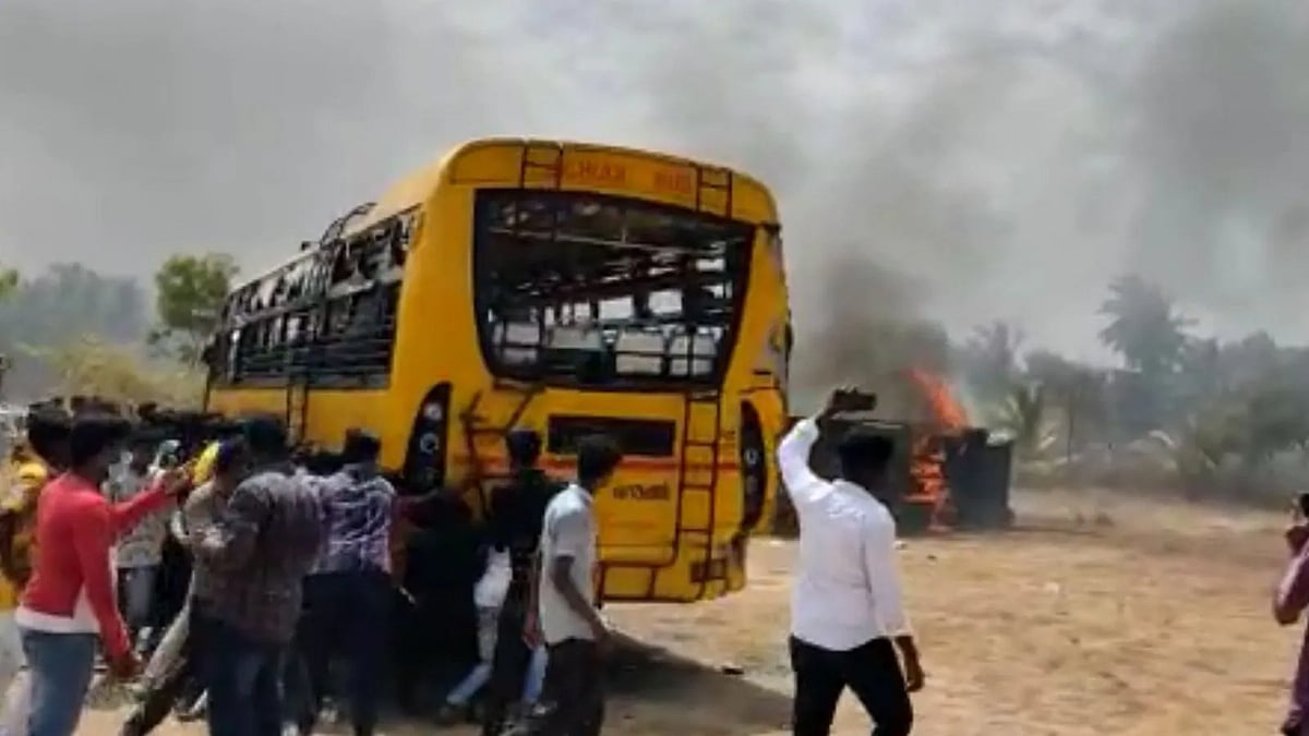 கள்ளக்குறிச்சி வன்முறை - தவறான தகவல் பரவ காரணமான 4 பேர் அதிரடி கைது !