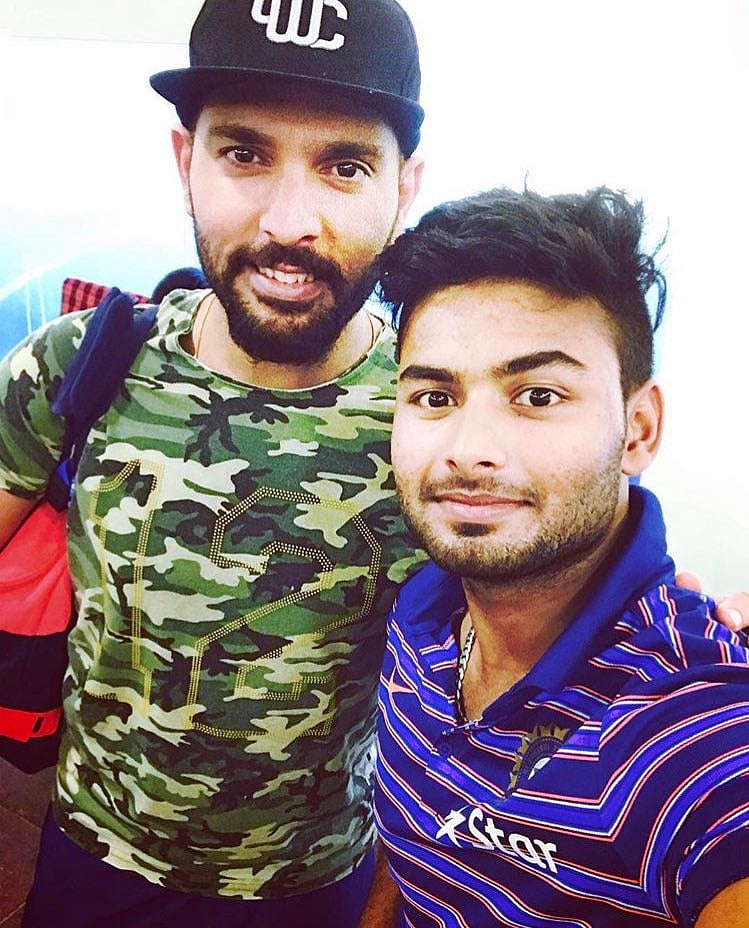 'அந்த 45 நிமிட உரையாடல்'...  ரிஷப் பண்ட் சதம் குறித்து வைரலாகும் யுவராஜ் சிங் ட்வீட்!