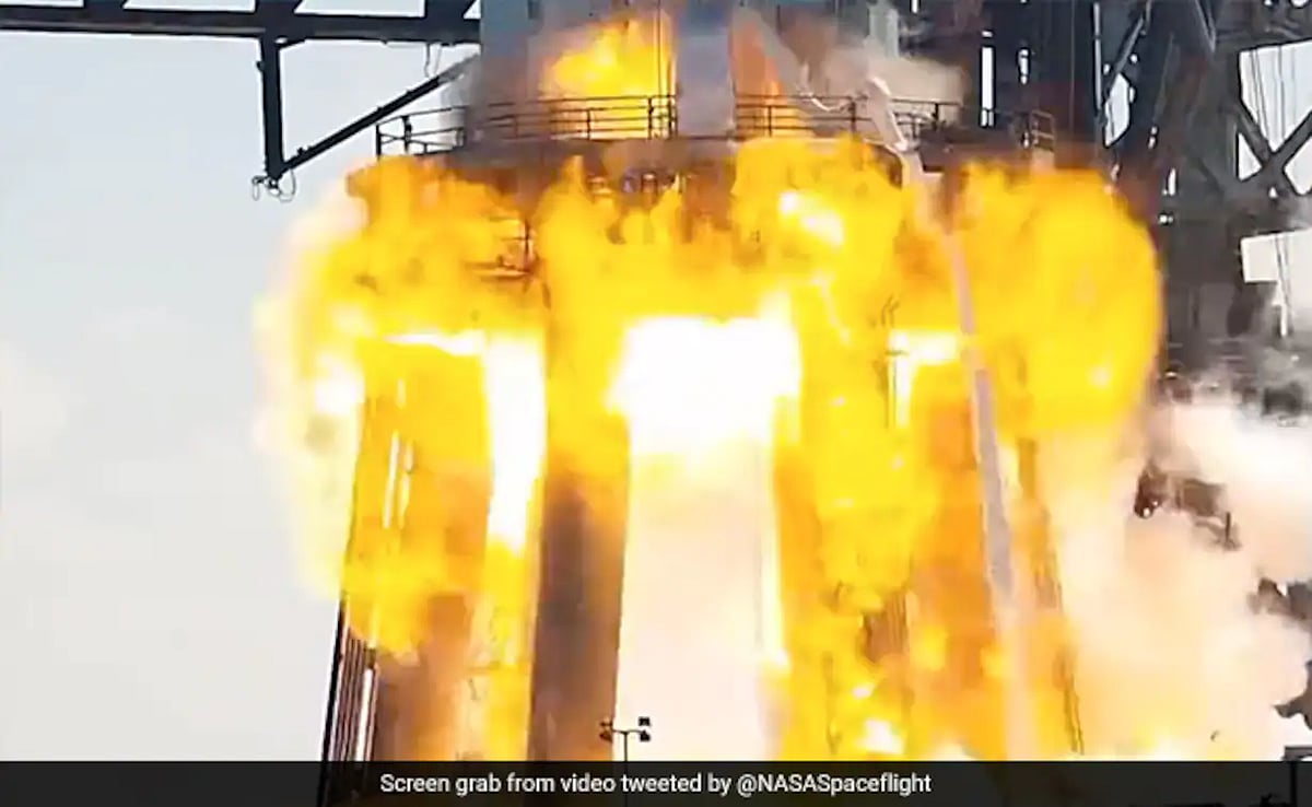சோதனையின் போது வெடித்து சிதறிய SpaceX ராக்கெட்.. எலான் மஸ்கின் கனவுத் திட்டத்திற்குப் பின்னடைவு!