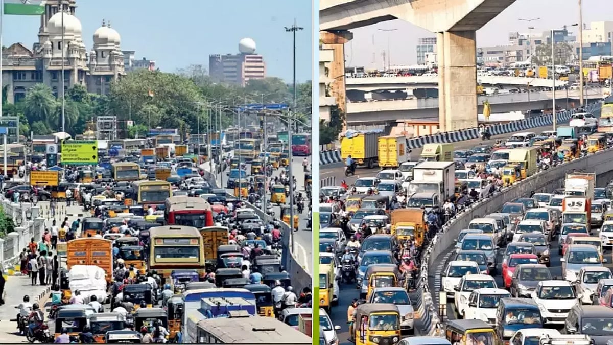 போக்குவரத்து நெரிசலில் ஆரன் ஒலித்தால் என்ன நேரிடும்?-நூதன முறையில் விழுப்புணர்வு ஏற்படுத்திய காவல் துறை! 