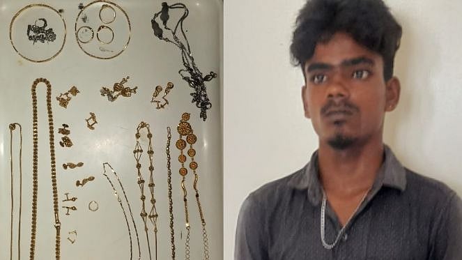 ஜன்னல் வழியாக சாவியை எடுத்து 20 சவரன் நகை கொள்ளை..புகார் கொடுத்த ஒரே நாளில் குற்றவாளியை பிடித்த போலிஸ்!