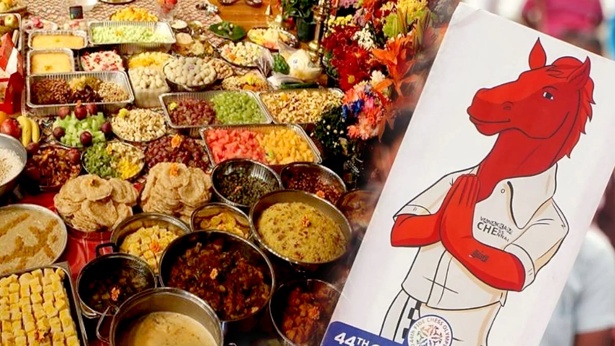 ப்ப்பா..! 3500 வகையான உணவு.. செஸ் வீரர்களுக்கு தடல்புடல் விருந்து - அமர்க்களப்படுத்தும் தமிழ்நாடு அரசு !