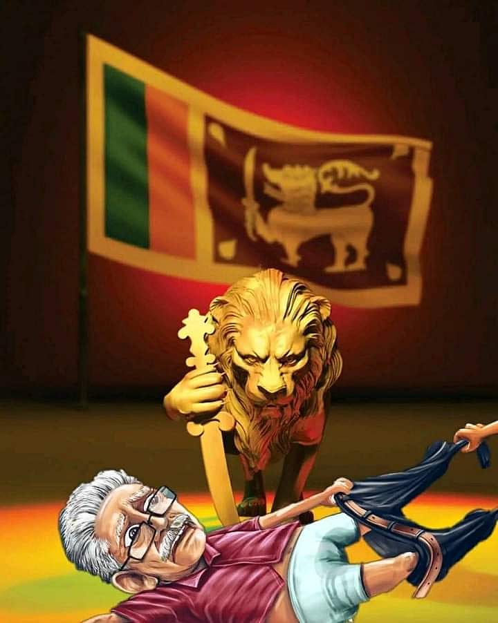 ராஜபக்ஷேக்களின் முகமூடியை சிங்களவர்களே கிழித்தெறிந்து விட்டார்கள்.. இலங்கைக்கு வரலாறு தருகிற பாடம் இது !