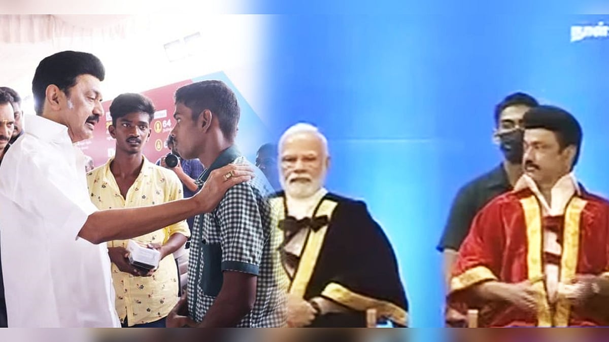 “திராவிட மாடல் அரசு என்ன செய்கிறது?” : மோடி முன்னிலையில் அனைவருக்கும் எளிமையாக விளக்கிய முதல்வர் !