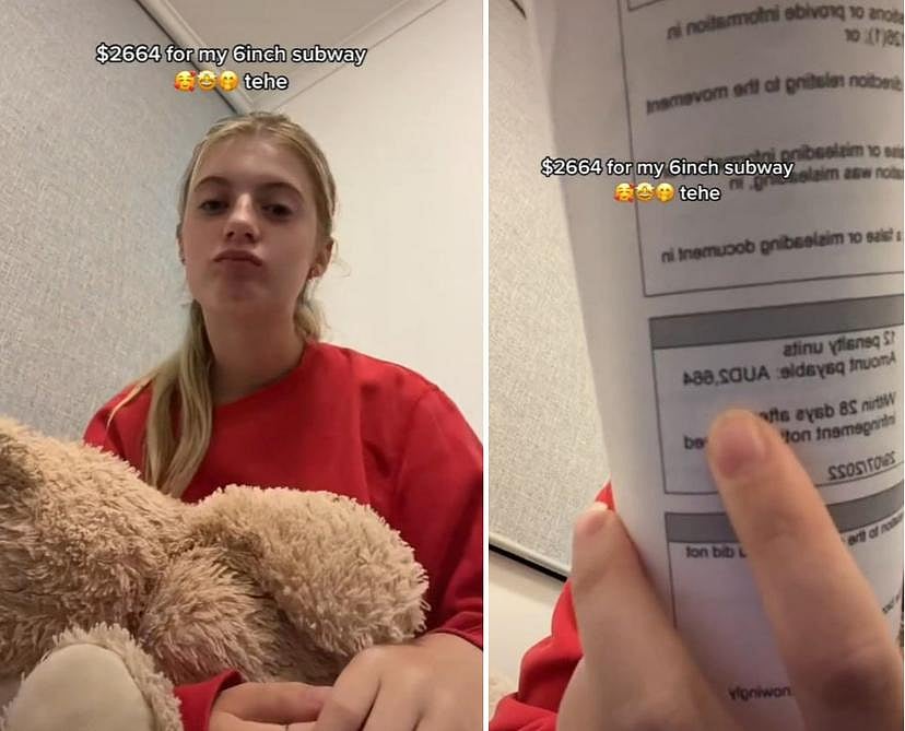 "Sandwich கொண்டு போனது ஒரு குத்தமாயா..?" - ரூ.1.43 லட்சம் அபராதம் விதித்த அதிகாரிகள்.. இளம்பெண் குமுறல் !