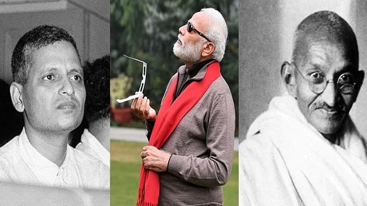 “வெளிநாட்டில் காந்தி.. இந்தியாவில் கோட்சேவா..” : பா.ஜ.க அரசை கடுமையாக விமர்சித்த யெச்சூரி !