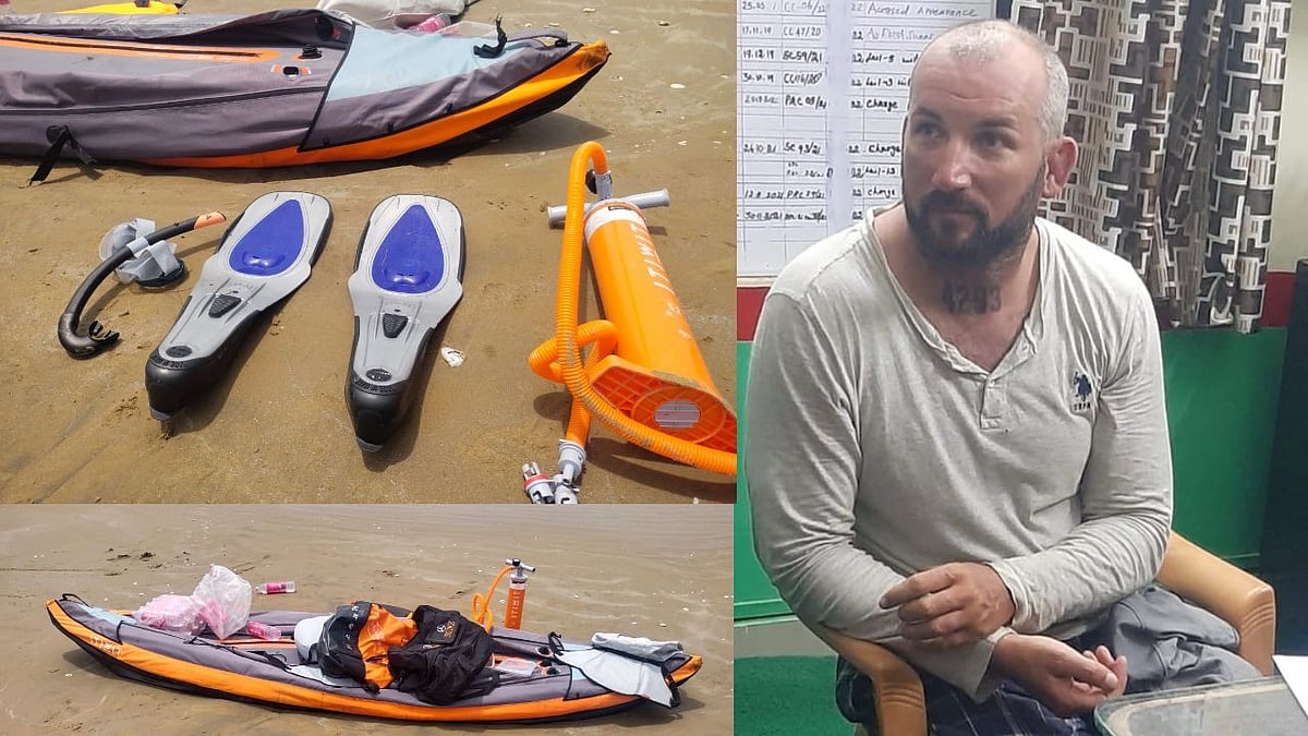 ரப்பர் படகு மூலம் கடல்வழியே தமிழ்நாட்டிற்குள் நுழைந்த மர்ம நபர்.. போலிஸ் தீவிர விசாரணை - பின்னணி என்ன?