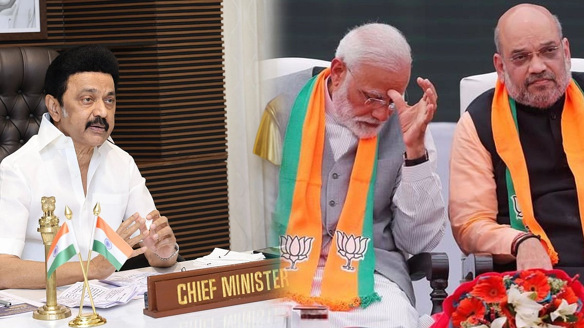 இது ‘தமிழ்’ அரசு.. அமித்ஷா அறிவுரைக்குப் பின்னால் உள்ள அரசியல் எங்களுக்கு தெரியும்”:  முரசொலி பதிலடி !