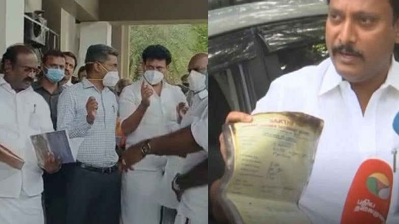 'எரிந்த சான்றிதழ்களின் புகை வாடை இன்னும் அடிக்கிறது': கள்ளக்குறிச்சி சம்பவத்தில் மனம் கலங்கிய அமைச்சர்!