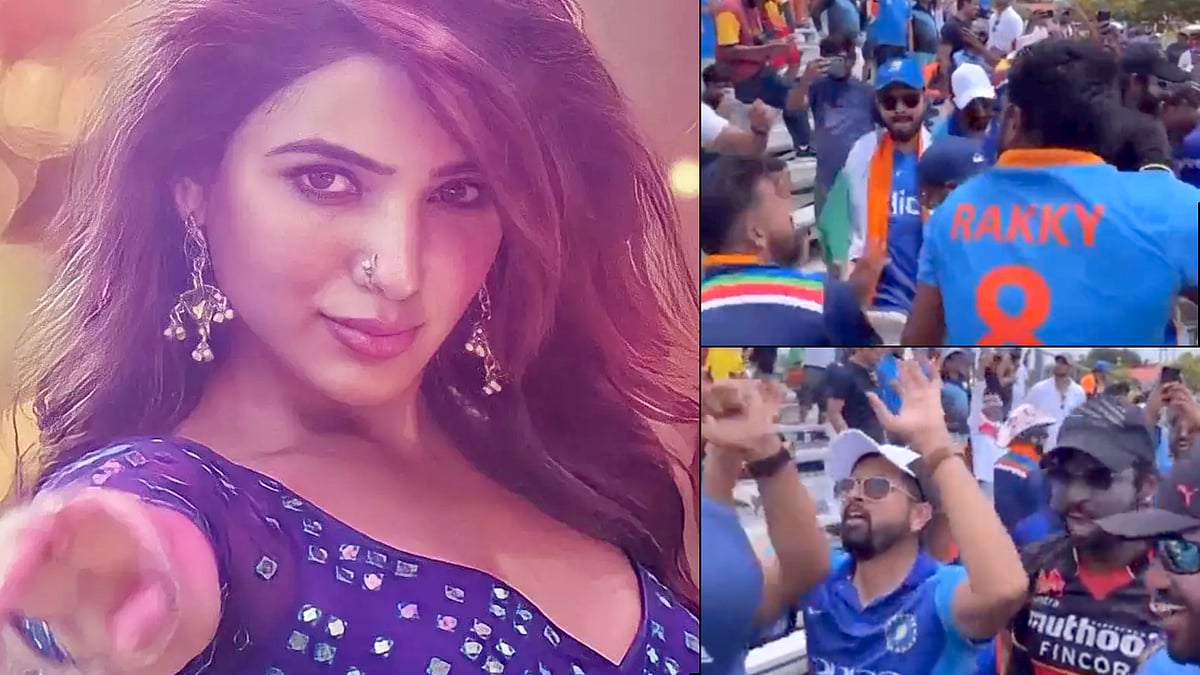 "ஊ சொல்றியா மாமா.." - Florida கிரிக்கெட் ஸ்டேடியத்தில் குத்தாட்டம் போட்ட வீரர்கள் : Viral Video  !