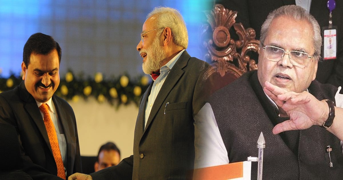 "தனது நண்பர் அதானிக்காக விவசாயிகளை வஞ்சிக்கிறார் " - மோடியை காட்டமாக விமர்சித்த மேகாலயா ஆளுநர் ! 