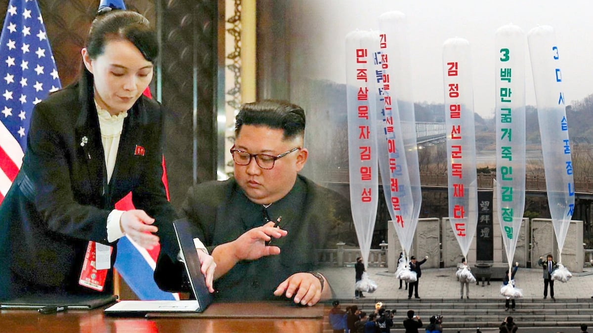 "பலூன் மூலம் கொரோனவை பரப்புகிறார்கள்.." - தென்கொரியா மீது வடகொரியா அதிபரின் தங்கை குற்றச்சாட்டு !