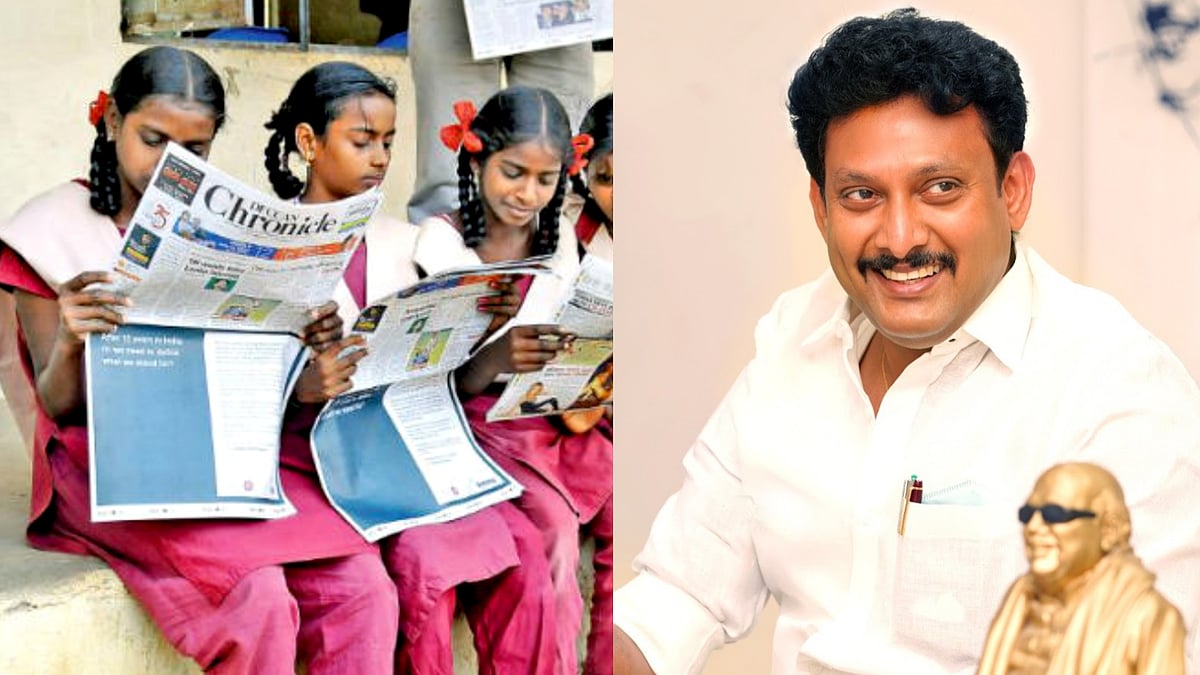 "அரசு பள்ளி என்பது வறுமையின் அடையாளம் அல்ல..!" - பள்ளிக்கல்வித்துறை அமைச்சர் அன்பில் மகேஸ் பெருமிதம் !