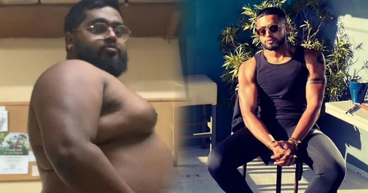 ஒரே ஆண்டில் 70 கிலோ எடை குறைத்த இளைஞர்.. காதலியால் நடந்த அதிரடி மாற்றம்.. என்ன செய்தார் காதலி ?