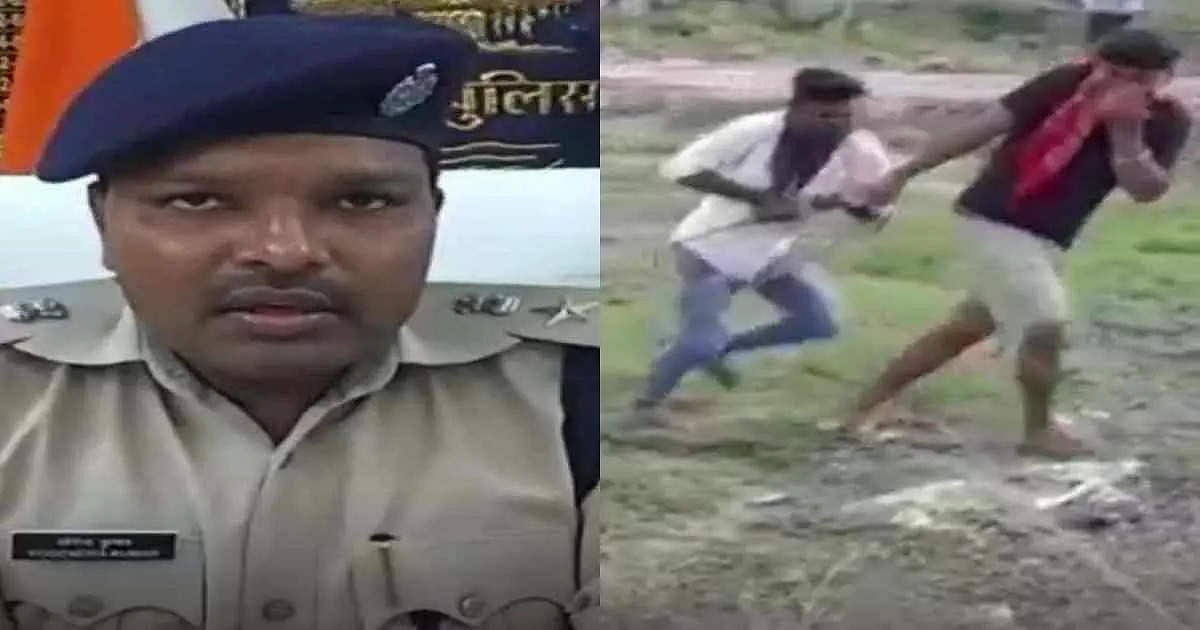 சாலையில் இருந்த உடலை கயிறு கட்டி இழுத்து சென்ற அவலம்.. பீகார் போலிஸாரின் மனிதாபிமானமற்ற செயல்!