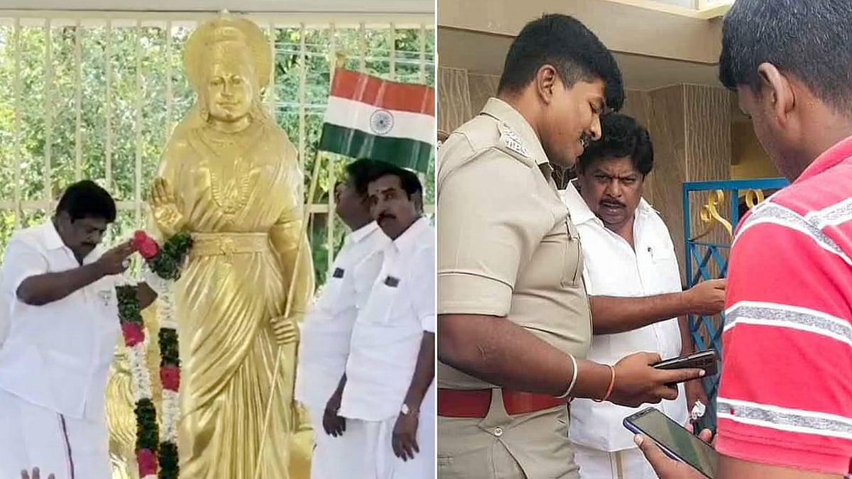 கோயில் பூட்டை உடைத்த பாஜக துணைத்தலைவர்.. வீடு தேடி அதிரடியாக கைது செய்த தமிழ்நாடு போலிஸ் !