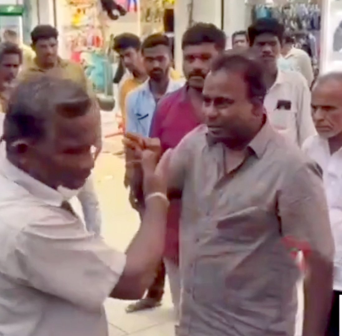 ”ஏய்..” குடிபோதையில் ஆபாச பேச்சு - அரசு ஊழியரை தாக்கிய துணிக்கடை ஓனருக்கு காப்பு மாட்டிய காவல்துறை !