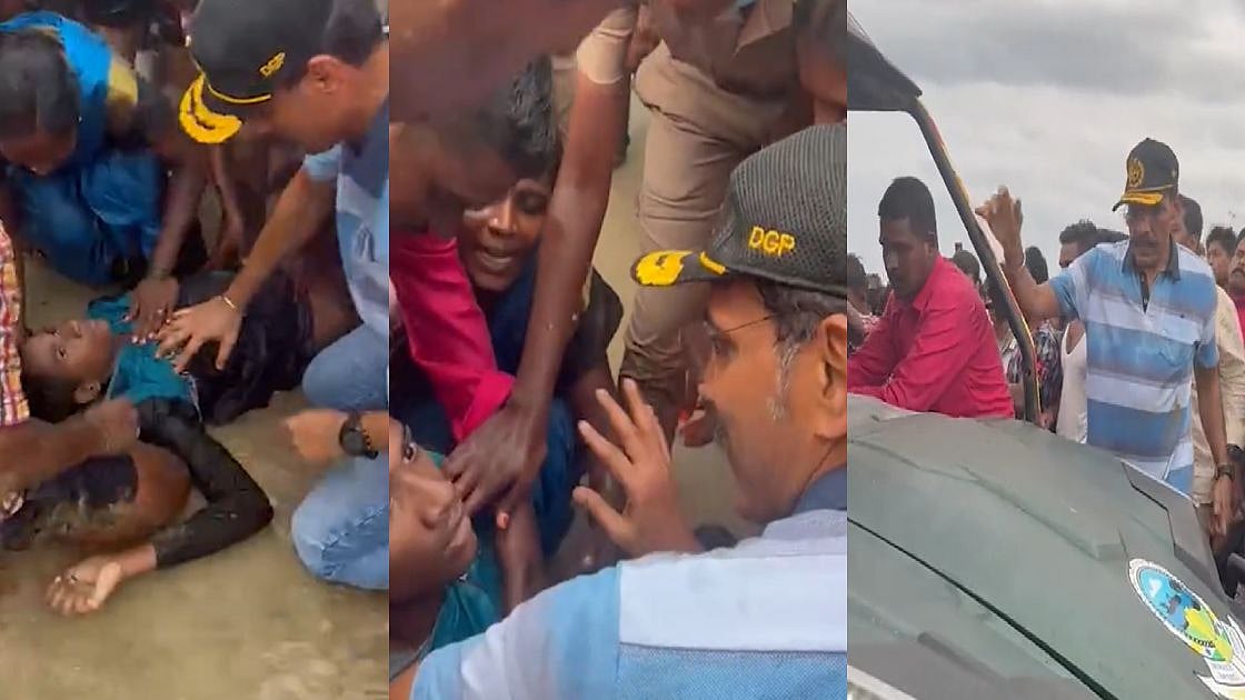 கடல் அலையில் சிக்கி உயிருக்கு போராடிய சிறுவன்.. முதலுதவி செய்து உயிரைக் காப்பாற்றிய தமிழக டி.ஜி.பி ! 