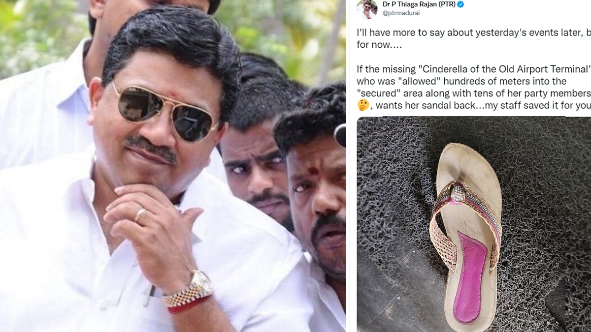 'Cinderella ஒத்த செருப்பு' : இதுக்கு என்னங்க அர்த்தம்.. PTR ட்வீட்டுக்கு dictionary-ல் தேடும் சங்கிகள்!