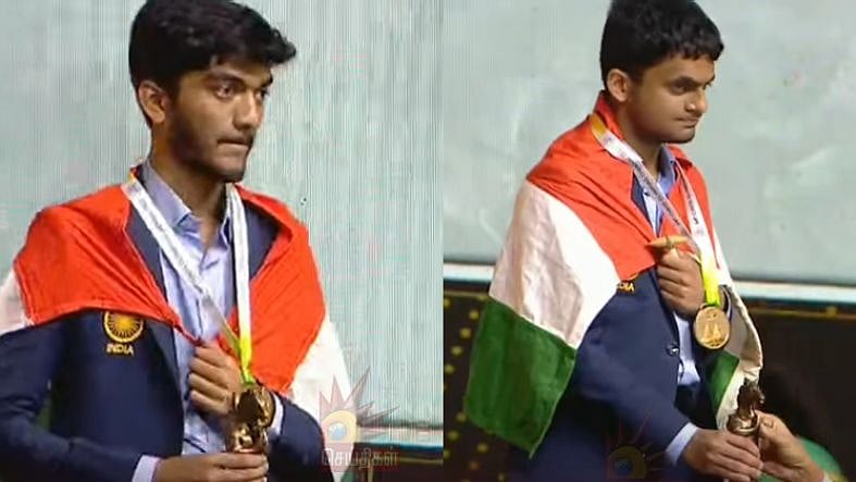 44 செஸ் ஒலிம்பியாட்.. தங்கம் வென்ற தமிழக வீரர் குகேஷ்: பிரக்ஞானந்தாவுக்கு வெண்கலம்!