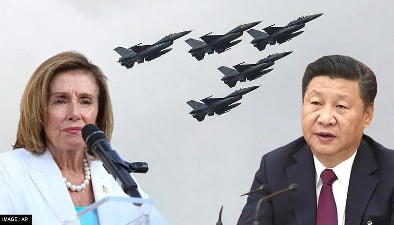 15 அமெரிக்க விமானங்கள்,, 7 தைவான் விமானங்கள்.. அமெரிக்க சபாநாயகர் பாதுகாப்புக்கு அணிவகுத்த விமானப்படை ! 