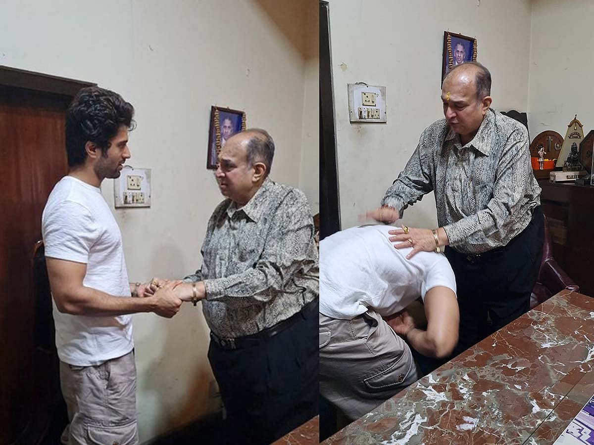 தியேட்டர் அதிபர் காலில் விழுந்து மன்னிப்பு கேட்ட விஜய் தேவரகொண்டா.. ரசிகர்கள் அதிர்ச்சி : காரணம் என்ன ?