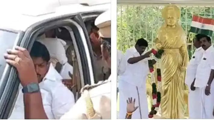 "நெஞ்சு வலிக்கிறது, சிறைக்கு செல்ல மாட்டேன்"..தேம்பி தேம்பி அழுத பாஜக மாநில துணைத்தலைவர்..நடந்தது என்ன ?