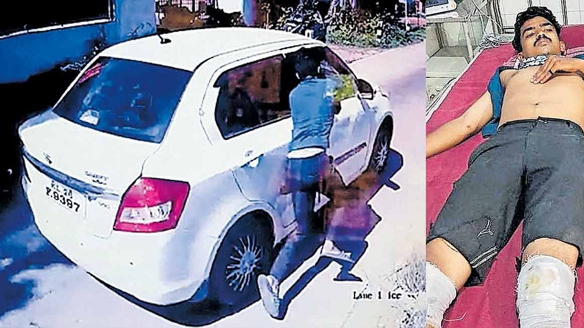 காசு கேட்ட சுங்கச்சாவடி ஊழியர்.. கழுத்தைப் பிடித்து தரதரவென காரோடு சேர்த்து இழுத்துச் சென்ற நபர்!