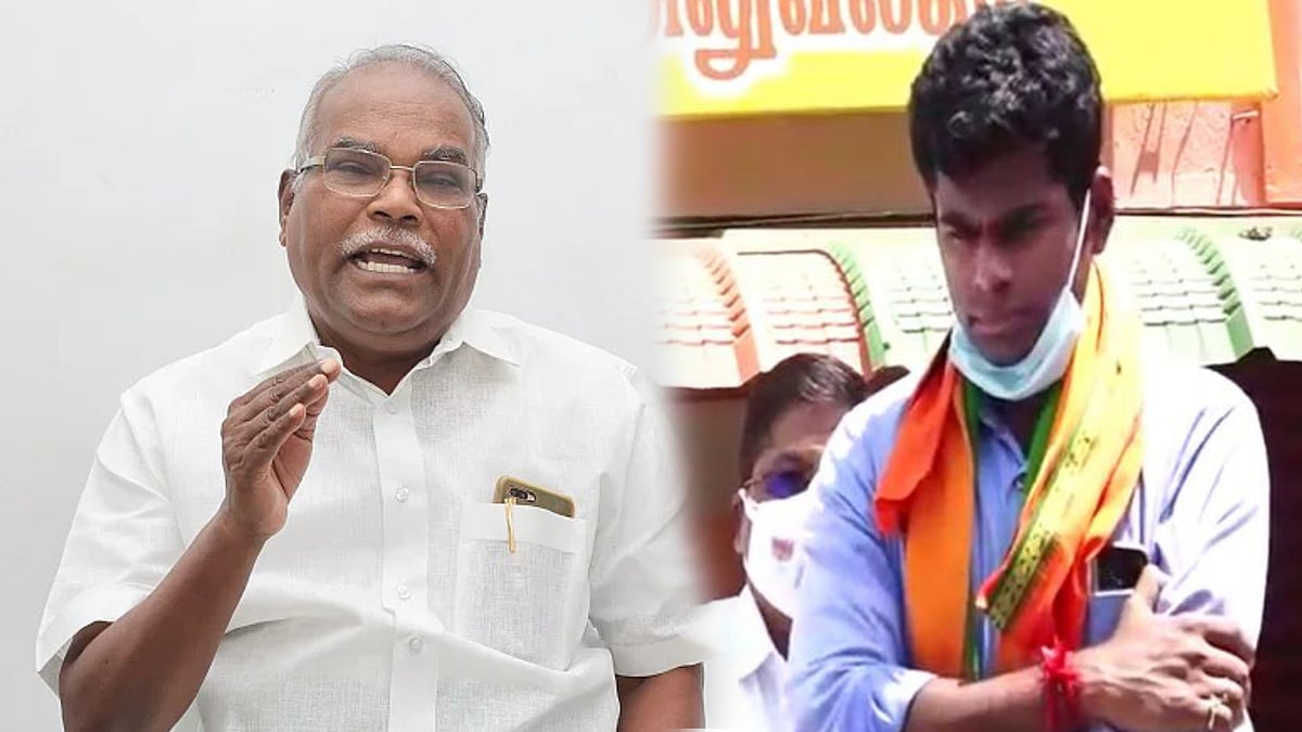 “ஊழலைப் பற்றி பேச அரைவேக்காட்டு அண்ணாமலைக்கு என்ன தகுதி இருக்கிறது?” : சீறும் CPIM  பாலகிருஷ்ணன் !