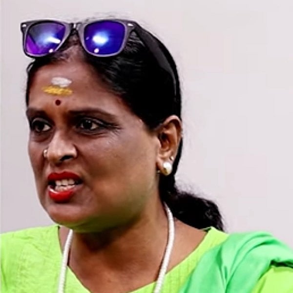 ‘10,000 கொடுத்து அண்ணாமலைய பில்டப் பண்ணி பேச சொன்னாங்க… நானும் பைத்தியகாரதனமா பேசிட்டேன்’ : நடிகை வாசுகி!