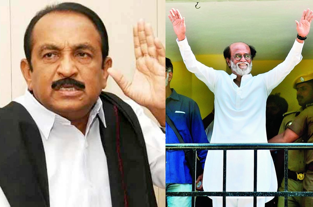 “பால்கனியில் இருந்து கையசைத்து விட்டு சென்று விடுவார்” - ரஜினி பற்றிய கேள்விக்கு வைகோ சொன்ன  ‘நச்’ பதில்!