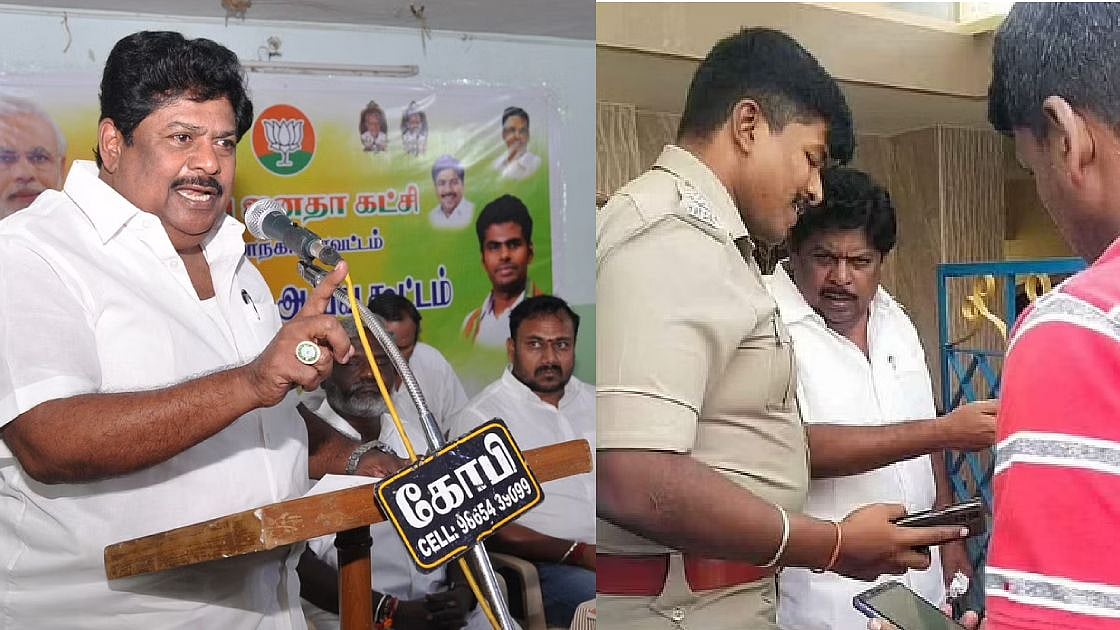 "நெஞ்சு வலிக்கிறது, சிறைக்கு செல்ல மாட்டேன்"..தேம்பி தேம்பி அழுத பாஜக மாநில துணைத்தலைவர்..நடந்தது என்ன ? 
