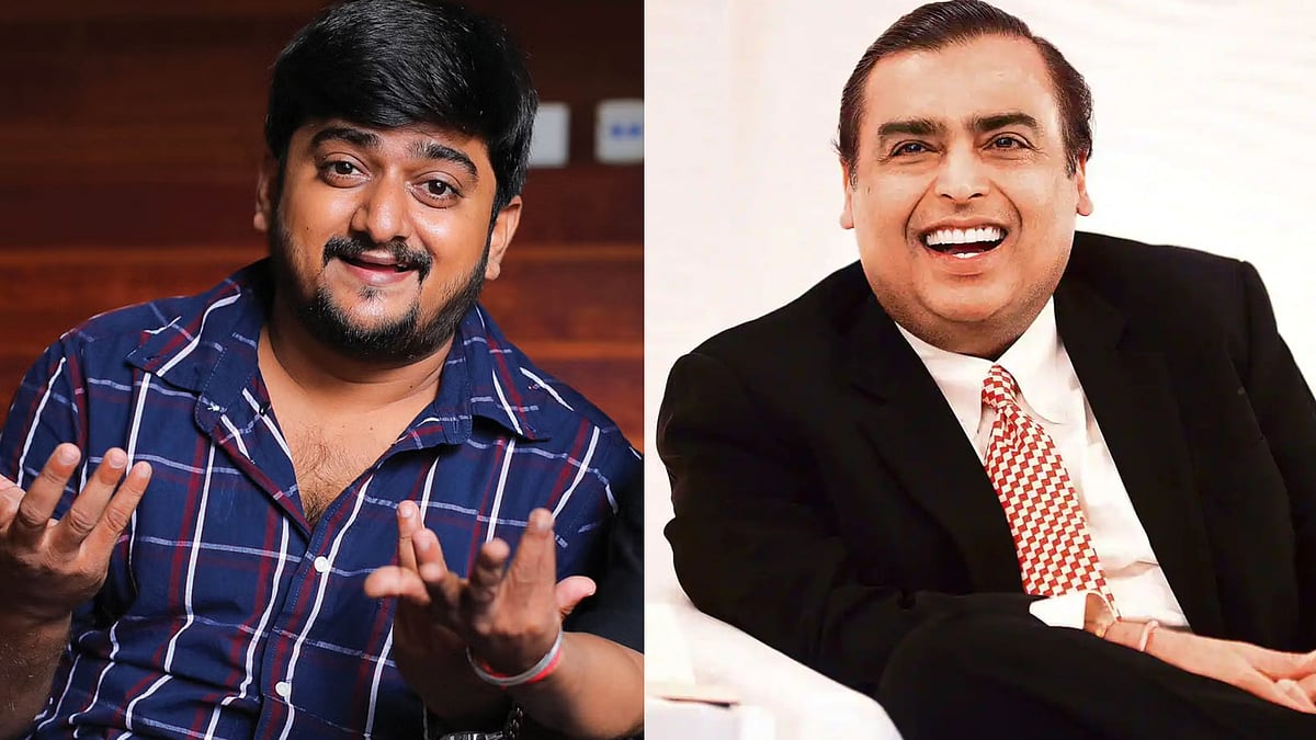 ‘படிடா பரமா…’ : அம்பானி என நினைத்து நடிகர் அம்பானி சங்கரை ட்விட்டரில் Tag செய்து திட்டிய வடமாநில இளைஞர்!