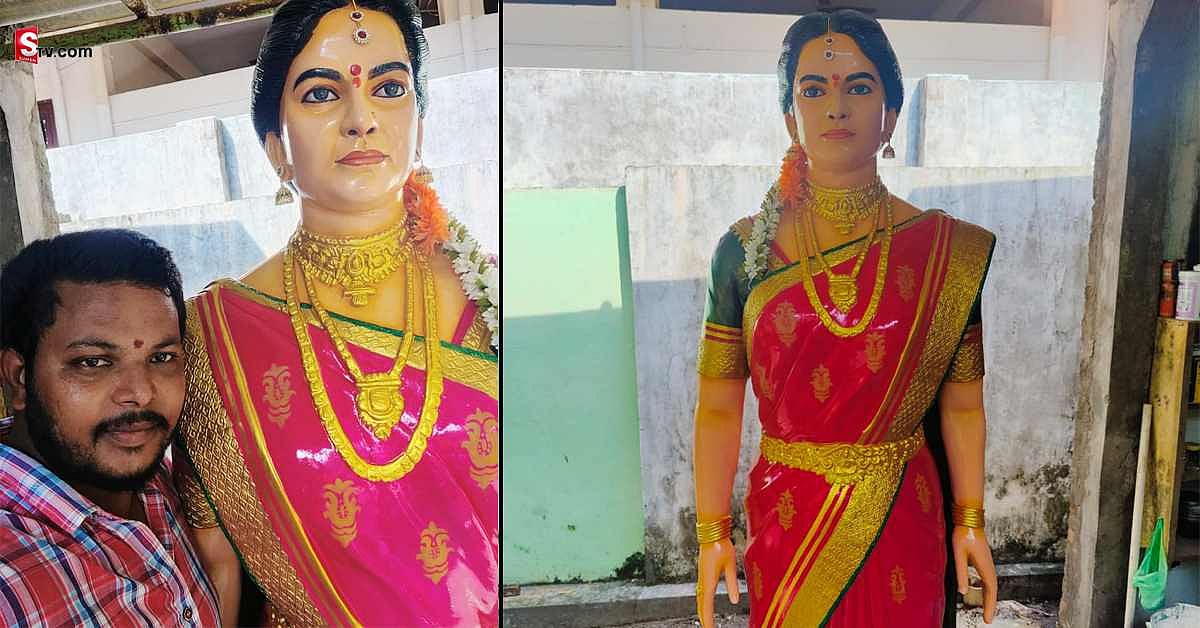ரக்ஷா பந்தன் : மறைந்த தங்கையின் சிலையை நிறுவி ஊர்வலம்.. சகோதரர்கள் செயலால் ஆந்திராவில் நெகிழ்ச்சி !