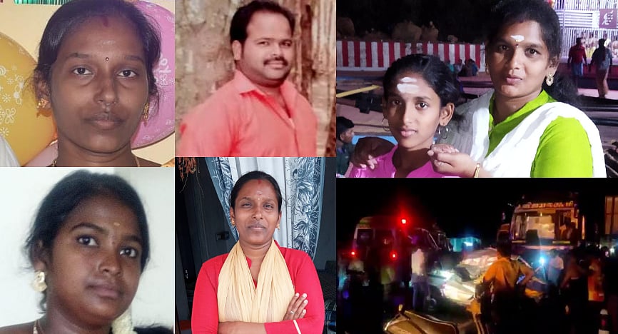 கார் மீது மோதிய சொகுசு பேருந்து.. சிறுமி உட்பட 6 பேர் பலி: இரவில் டீ குடிக்க சென்றவர்களுக்கு நடந்த சோகம்!
