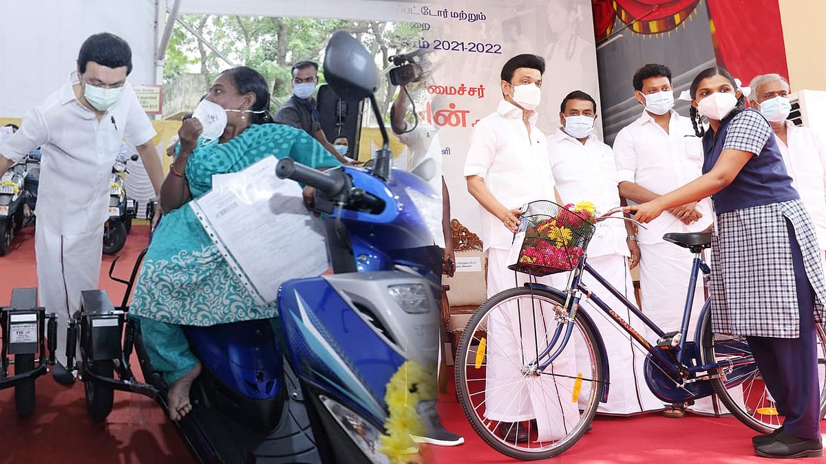 “இலவசம் வேறு, நலத்திட்டங்கள் வேறு”:  இலவசங்கள் கூடாது என அறிவுரை சொல்பவர்களுக்கு பாடம் எடுத்த முதல்வர்!