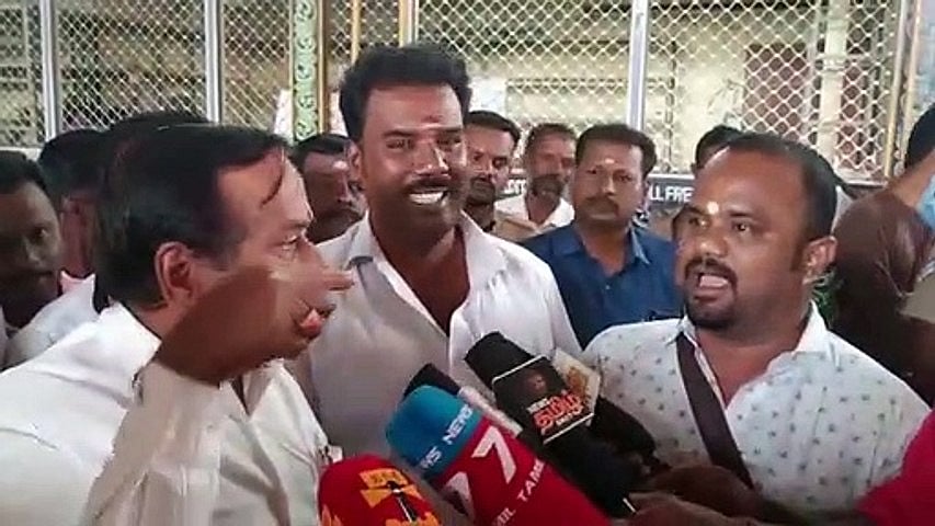 "வேணும்னா எங்க கம்பெனியில் வேலை வாங்கி தாரேன்.. வாங்க" - எச்.ராஜாவுக்கு பதிலடி கொடுத்த செய்தியாளர்!