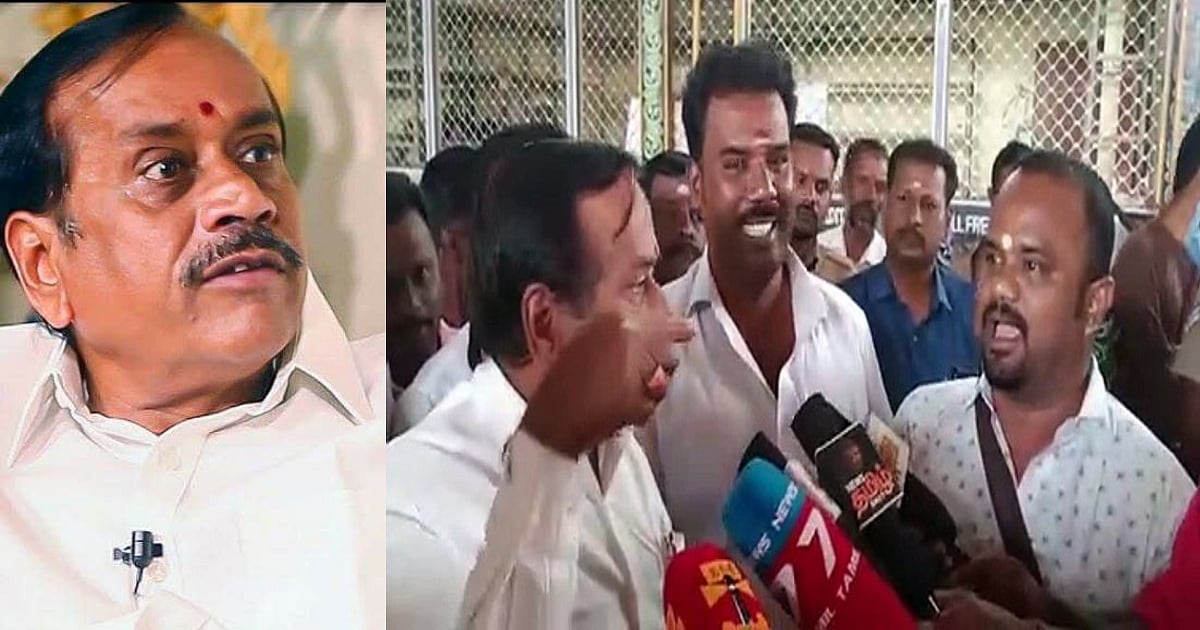 "வேணும்னா எங்க கம்பெனியில் வேலை வாங்கி தாரேன்.. வாங்க" - எச்.ராஜாவுக்கு பதிலடி கொடுத்த செய்தியாளர்! 