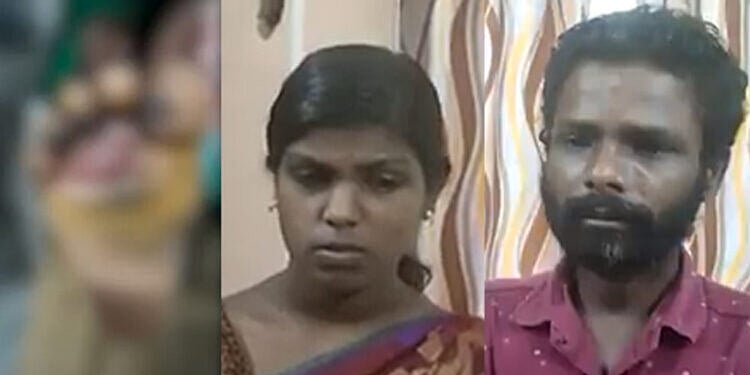 4 வயது குழந்தையின் காலை தீவைத்து எரித்த கொடூரம்.. தாய் மற்றும் அவரின் காதலர் அதிரடி கைது ! 
