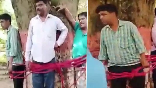 ஜார்கண்ட் : Fail பண்ணிய வாத்தியார்.. மரத்தில் கட்டி வைத்து சரமாரியாக அடித்த 9ம் வகுப்பு மாணவர்கள் !